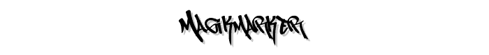 MagikMarker font