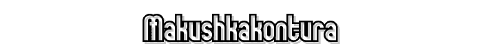 MakushkaKontura font