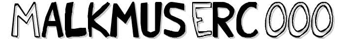 Malkmus_erc_001 font