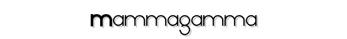 MammaGamma font