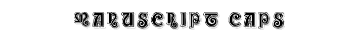 ManuScript%20Caps font