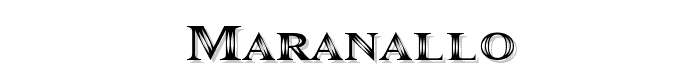 Maranallo font