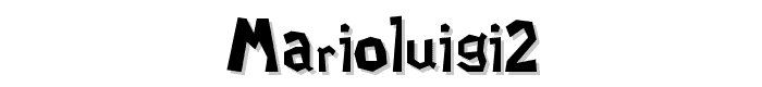 MarioLuigi2 font