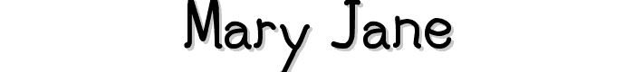 Mary%20Jane font