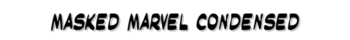 Masked%20Marvel%20Condensed font