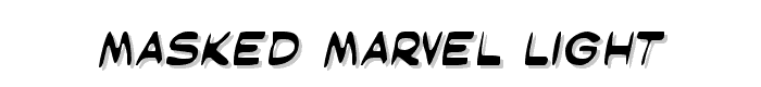 Masked%20Marvel%20Light font