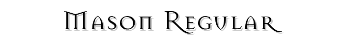 Mason%20Regular font