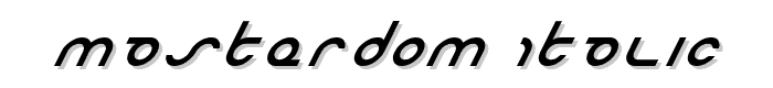 Masterdom%20Italic font