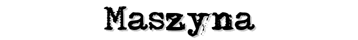 Maszyna font