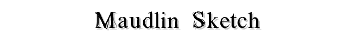 Maudlin%20Sketch font