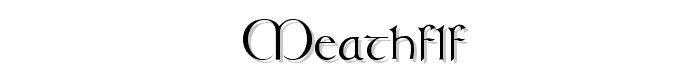 MeathFLF font