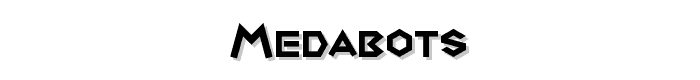 Medabots font