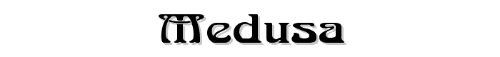 Medusa font