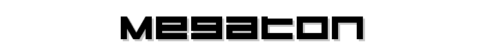 Megaton font