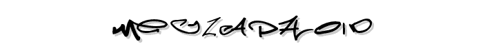 Meglaphoid font