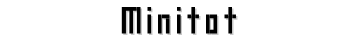 MiniTot font