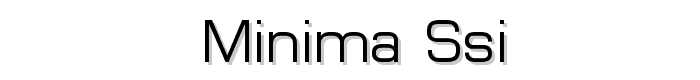 Minima%20SSi font