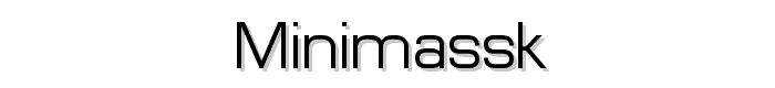 MinimaSSK font