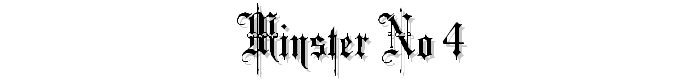 Minster%20No%204 font