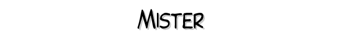 Mister font