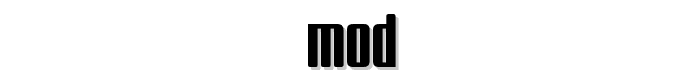 Mod font