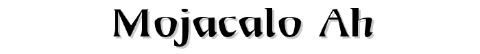 Mojacalo%20AH font