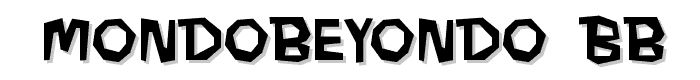 MondoBeyondo%20BB font