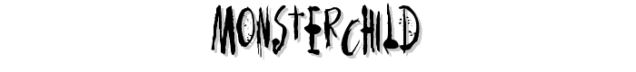 MonsterChild font