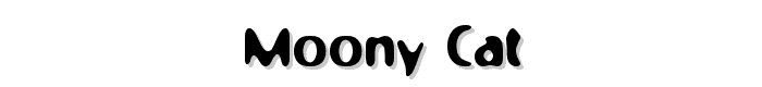 Moony%20Cat font