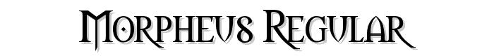 Morpheus%20Regular font