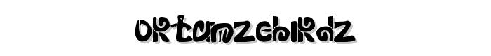 MortumZeBirdz font