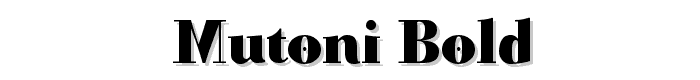 Mutoni%20Bold font