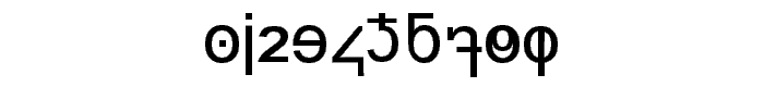 minuscule%20digits font