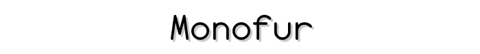 monofur font