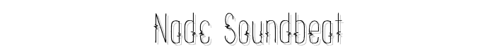 NADC_soundbeat font