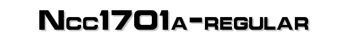 NCC1701A%20Regular font