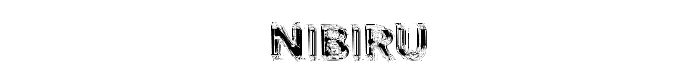 NIBIRU font