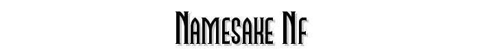 Namesake%20NF font