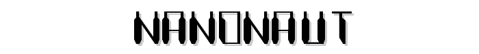 Nanonaut font