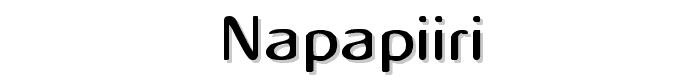 Napapiiri font