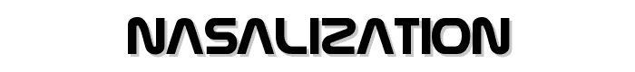 Nasalization font