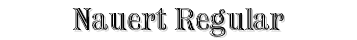 Nauert%20Regular font