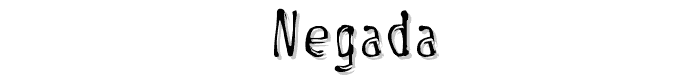 Negada font