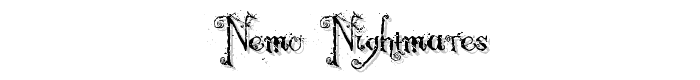 Nemo%20Nightmares font