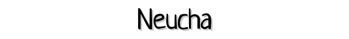 Neucha font