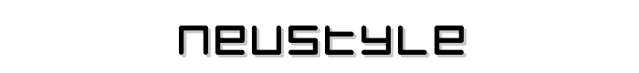 Neustyle font