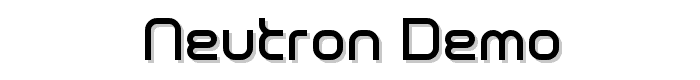 Neutron%20Demo font