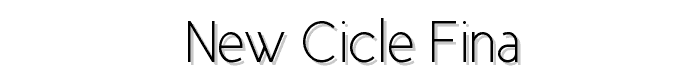 New%20Cicle%20Fina font