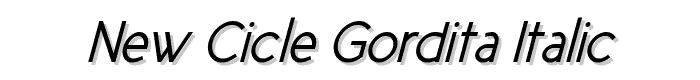 New%20Cicle%20Gordita%20Italic font