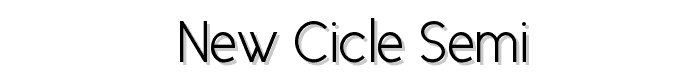 New%20Cicle%20Semi font